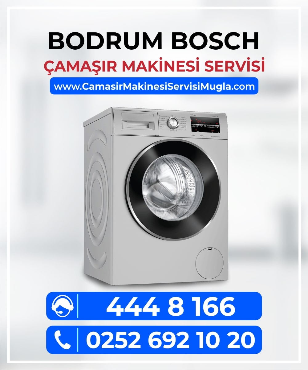 bodrum bosch çamaşır makinesi servisi