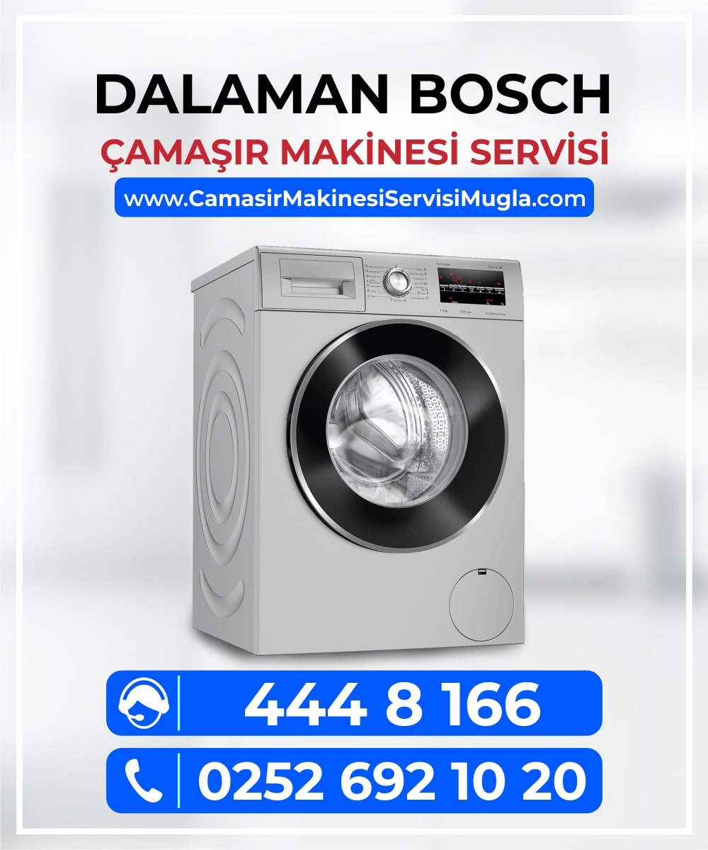 dalaman bosch çamaşır makinesi servisi